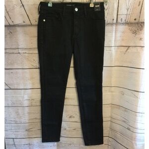 Abercrombie & Fitch NWT Women's Black Jeans Mid Rise Skinny Size 28 or 6